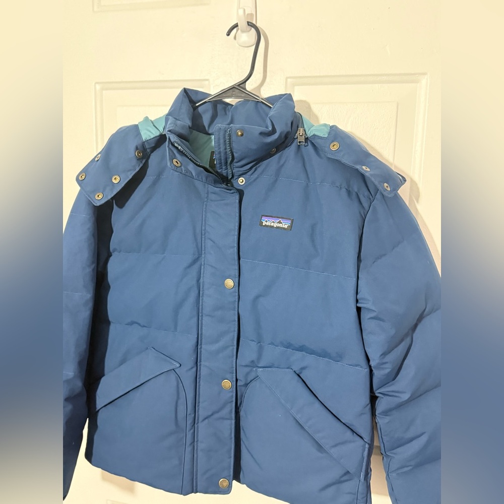 Patagonia Downdrift Jacket Tidepool Blue Small Women's - Picture 12 of 14